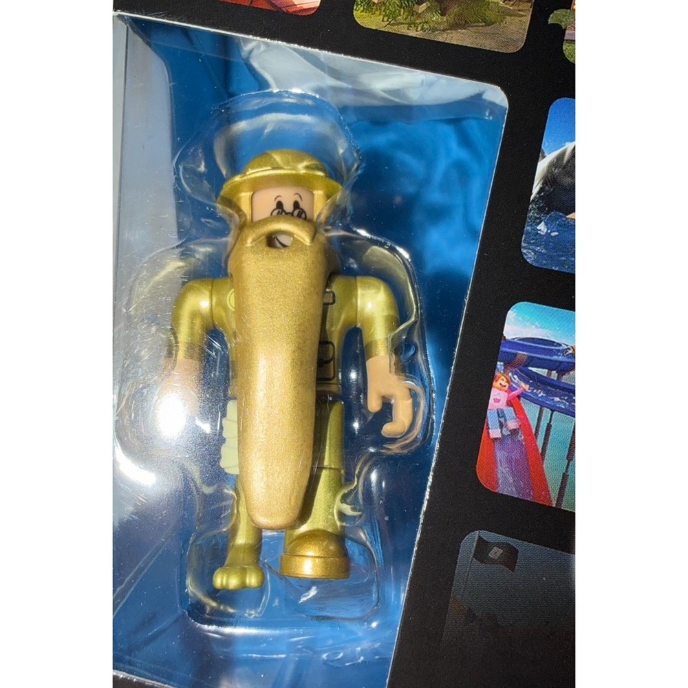 Roblox Jailbreak The Golden Collector Figure Deluxe Mystery Pack Series 3 New